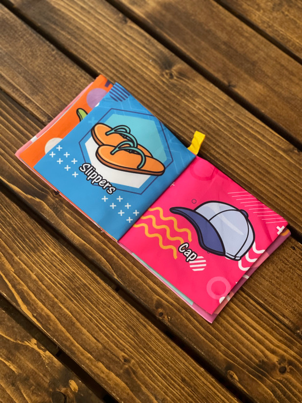 کتاب پارچه ای آموزشی خشخشی